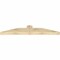 Ekena Millwork Portland Rough Sawn Timber Gable Bracket, Douglas Fir, 60"W x 10"H x 4"D x 6"F, 4/12 Pitch GBW060X10X0406POR00RDF - alternate 4